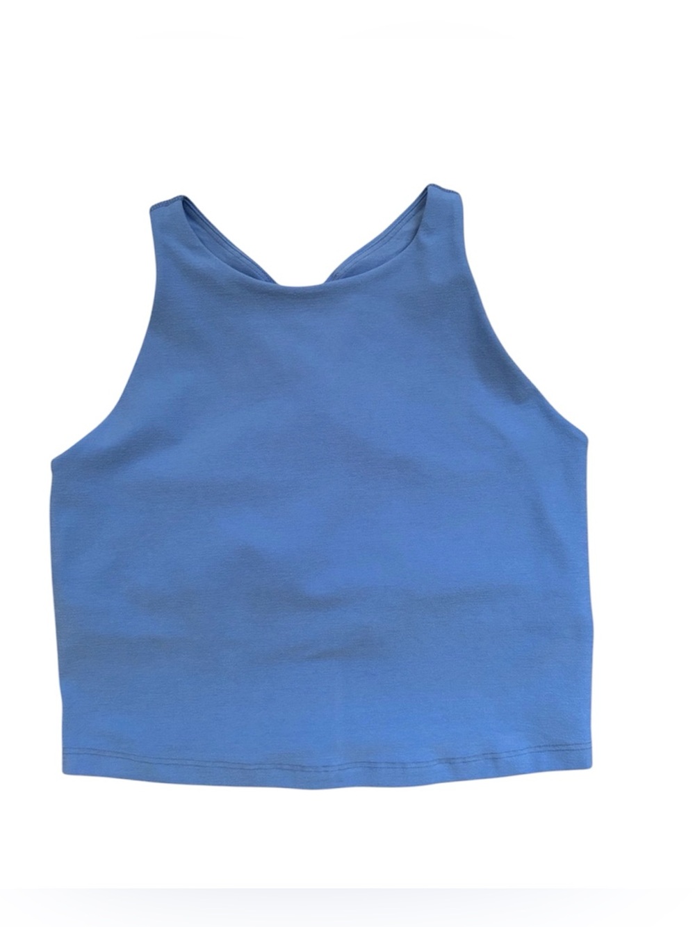 Beyond Yoga Blue Athletic Tank Sports Bra Size Large